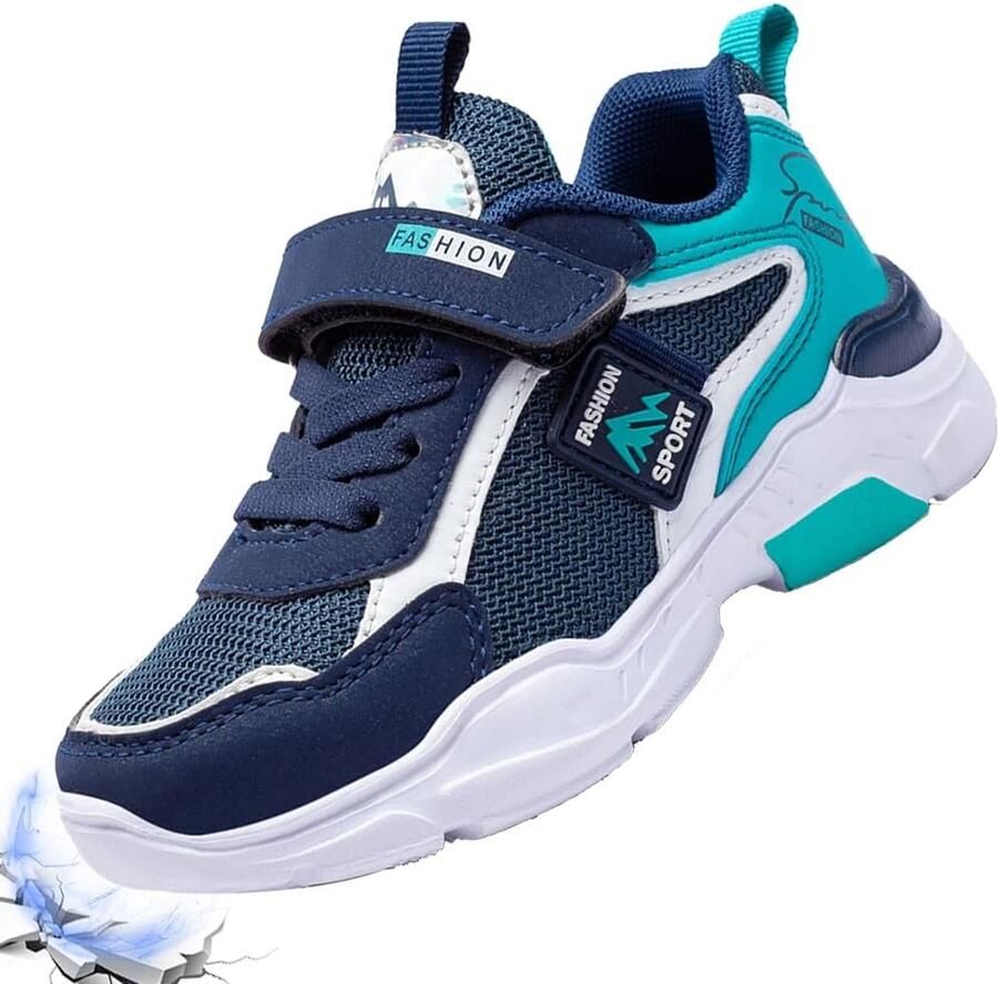 Ade de Kinderschoenen Unisex voor en Lichtgewicht Sneaker en Sportschoen