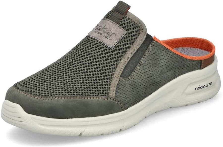 SnelShoppen Lage Sneakers Heren Groen 42 EU Comfortabele Casual Schoenen Ideaal voor Dagelijks Gebruik Sport en Vrije Tijd