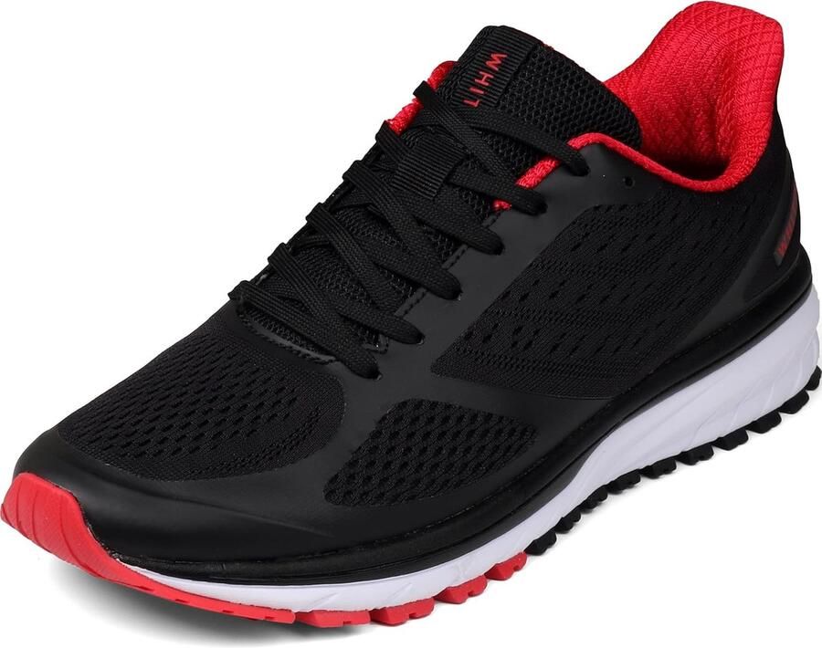 SnelShoppen Lichtgewicht en Hardloopschoenen Comfortabele Sportschoenen met Vetersluiting Ideaal voor Joggen Fitness en Dagelijks G