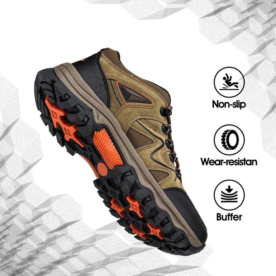 SnelShoppen Lichtgewicht Heren Trekking- en Wandelschoenen Outdoor Sportschoenen voor Hiken Trailrunning en Bergwandelingen Zomer