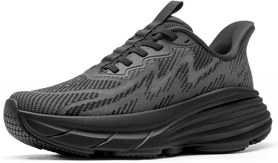SnelShoppen Lichtgewicht Wandelschoenen Dames Ademend Hardloopschoenen Zwarte Sportschoenen 43 EU Perfect voor Buitenactiviteiten Fitness en Cas