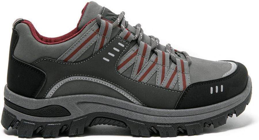 SnelShoppen Lichtgewicht Waterdichte Wandelschoenen Dames Anti-slip Camping Sneakers voor Buiten Trekking Schoenen Grijs