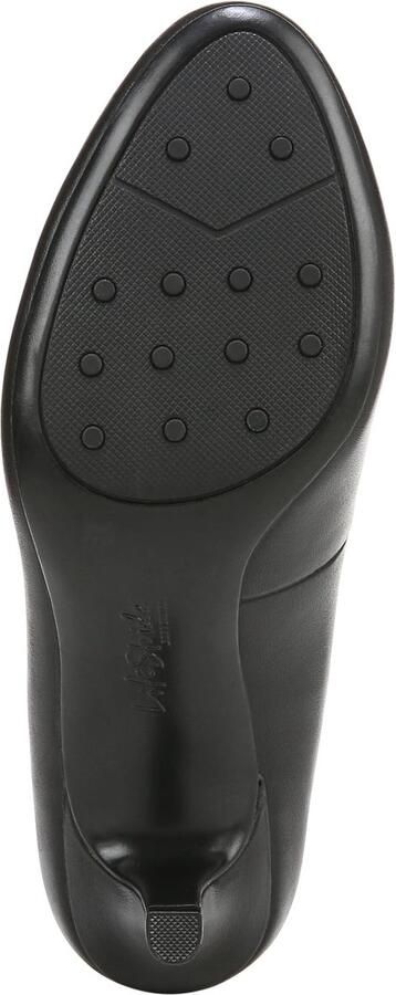 SnelShoppen Lifestride Parigi Pumps Dames 41 EU Breed Stijlvolle Damespumps voor Feest Casual en Werk Comfortabele Hakken in Zwart Kunstleer