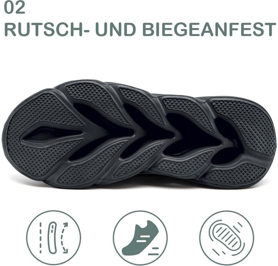 SnelShoppen Modieuze Casual Fitness Loopschoenen Sneakers Heren Lichtgewicht Ademend Antislip Comfortabele Wandelschoenen Zachte Slijtvaste T