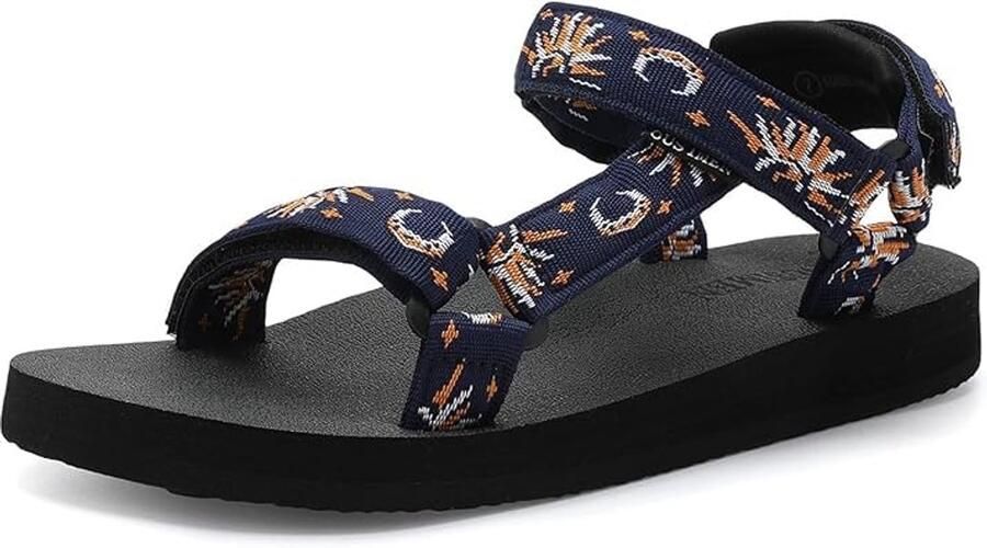 SnelShoppen OUSIMEN Sportsandalen Dames Wandelsandalen met Voetboogondersteuning Lichtgewicht Casual Sportsandaal 38 EU voor Outdoor Yoga en Vri