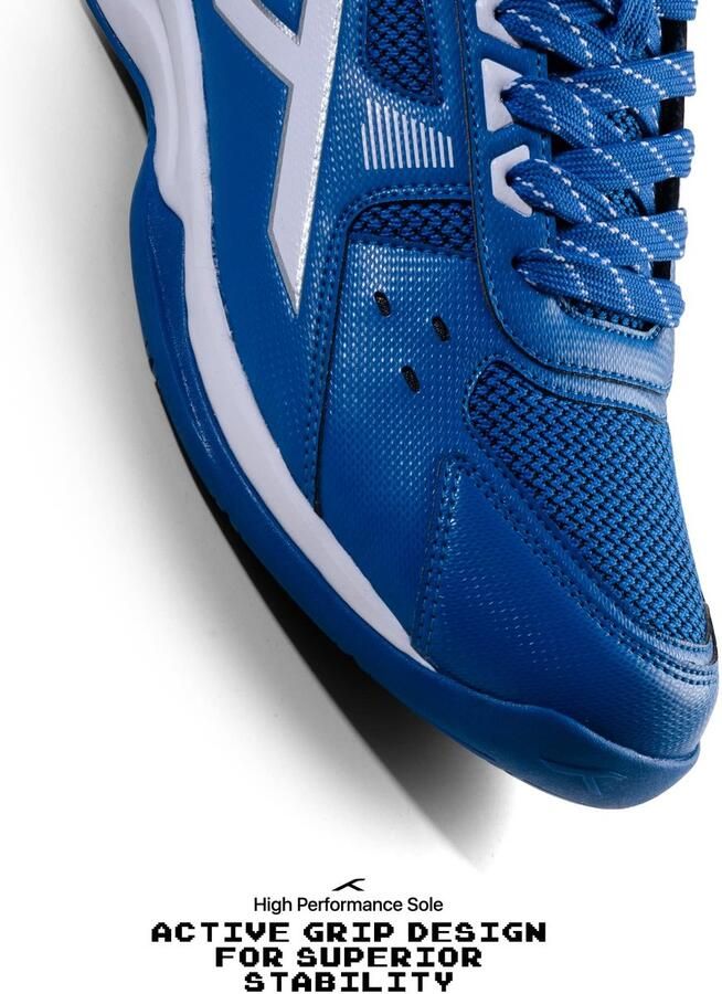 SnelShoppen Raze Non-Marking Professional Badminton Schoenen Polyester Bovenkant Rubber Zool Ideaal voor Badminton Tennis Squash Basketball