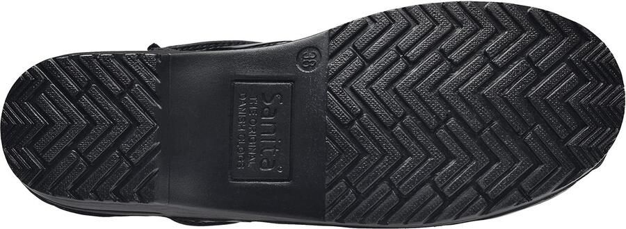 SnelShoppen Professionele Klompen Dames Soepel Lederen Klomp Handgemaakt Zwart Perfect voor Werk Tuin en Keuken