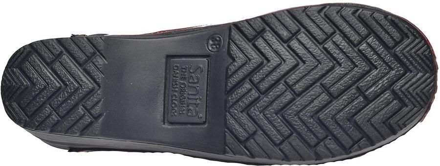 SnelShoppen Rood Patent Mule Clog voor Dames Handgemaakte Flexibele Leren Klompen Anatomisch Voetbed met Zacht Schuim