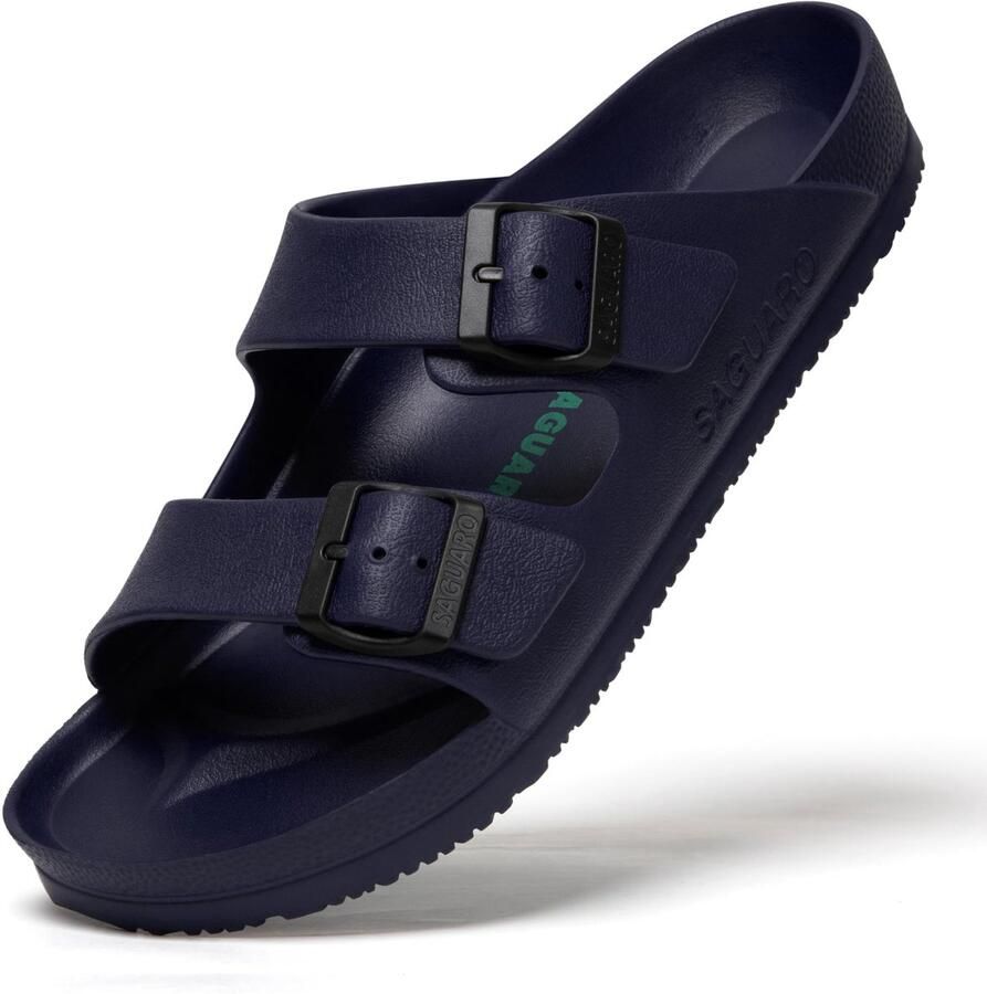 SnelShoppen SAGUARO Pantoffels voor en Lichtgewicht Elastische Badschoenen Uniseks Sandalen EU Ideaal voor Thuis Tuin e