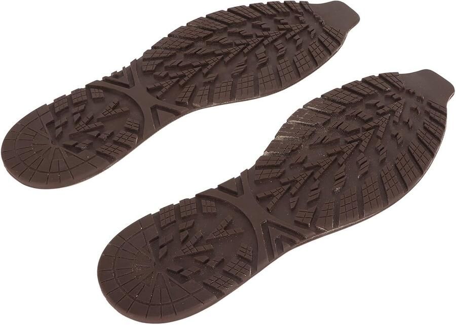 SnelShoppen Schoenzool Reparatie Rubber Snijdbare DIY Elastische Schoenondergrond voor Sneakers (Bruin )