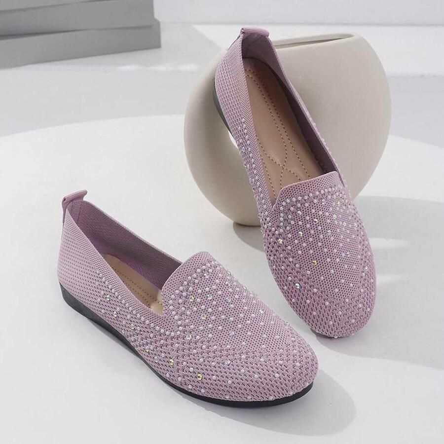 SnelShoppen Seaside Flat One Dames Slipper Sandalen Platte Hak Comfortabele Instapschoenen Ronde Neus Ideaal voor Zomer Vakantie Strand en