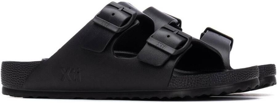 SnelShoppen Slippers Heren zwart Comfortabele en veelzijdige sandalen voor casual mode Ideaal voor tuin strand en dagelijks gebruik