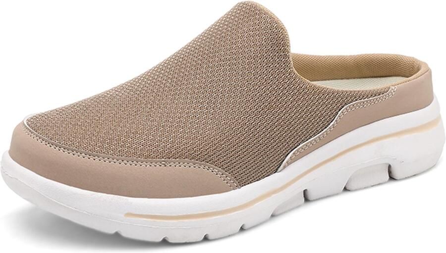 SnelShoppen SMajong Clogs en Klompen Ade d Comfortabele Pantoffels Antislip Strandschoenen Outdoor Bruin