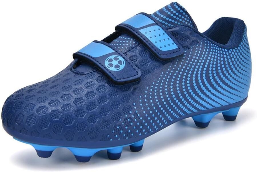 SnelShoppen Soccerschoenen Jongens Voetbalschoenen Kinderen Kunstgras Low-Top Lichtgewicht Spikes Professionele Atletiek Training Schoenen Unisex