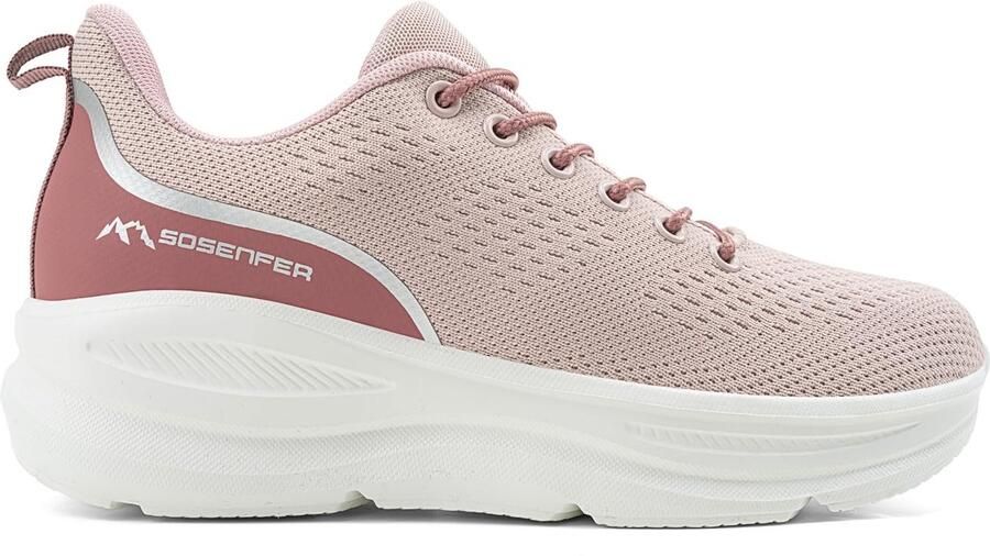 SnelShoppen Sosenfer Hardloopschoenen Dames Slip-On Gym- Ademend Mesh- Demping Lichte Sneakers Antislip Wandelschoenen Joggingschoenen Rozeroo