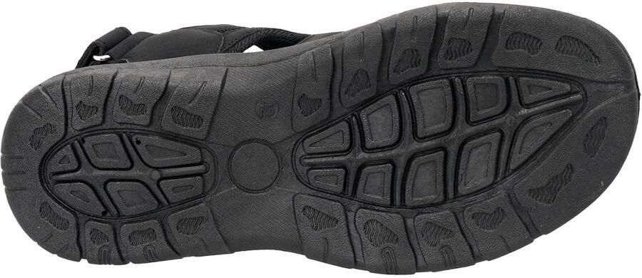 SnelShoppen Sport- en Outdoorsandalen voor Heren Gesloten Teen Wandelschoenen Zwart 40 EU Ideaal voor Zomer Camping Wandelen en Tuin