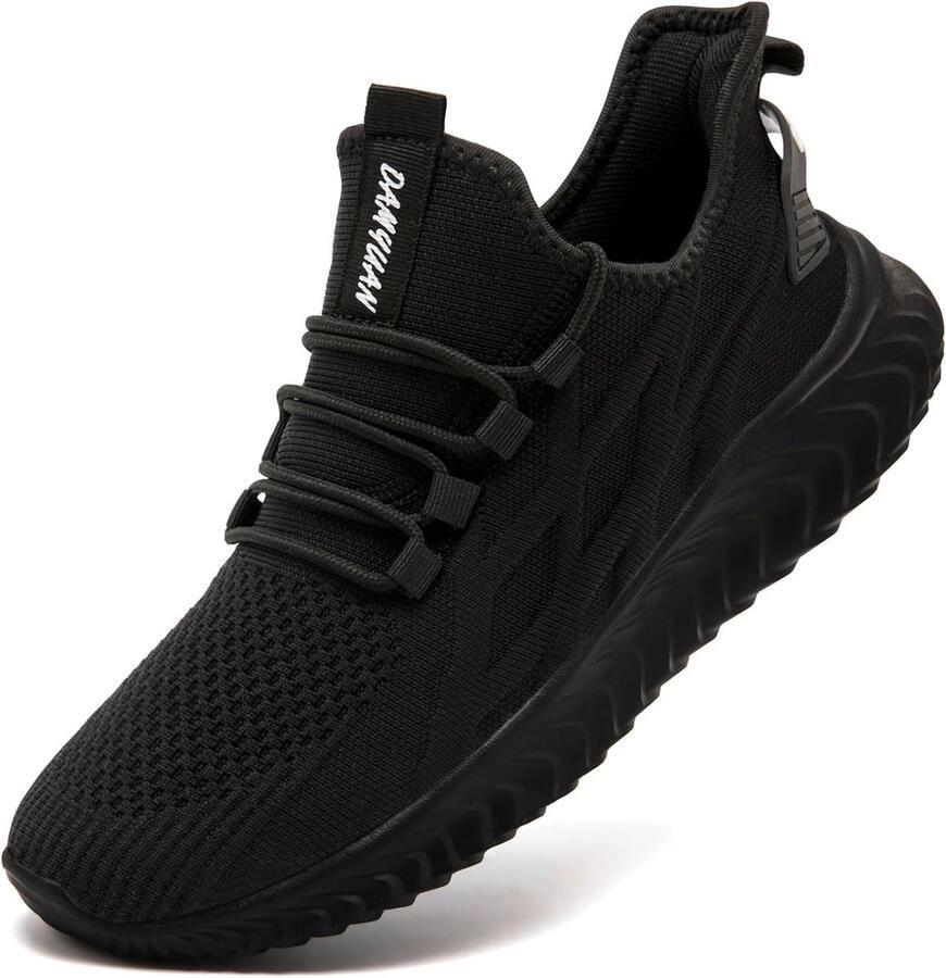 SnelShoppen Sportschoenen Dames Sneaker Gym- en Tennisschoenen Zwart 36 EU Modieuze Slip-on Straatloopschoenen Wandelschoenen Fitness- en Joggin