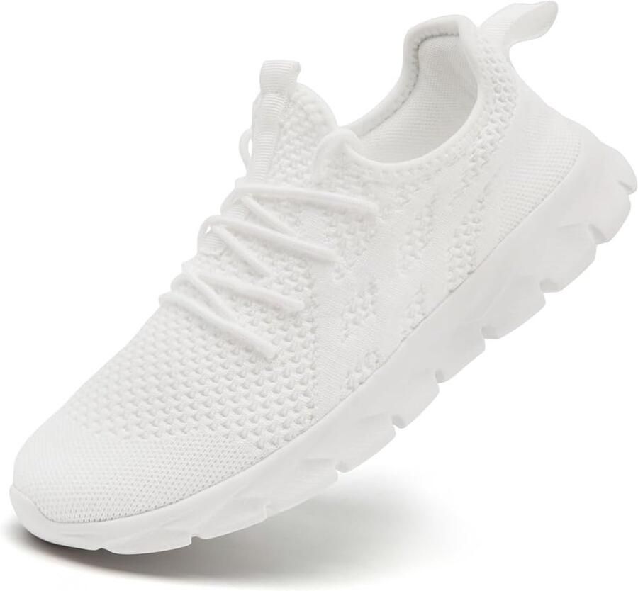 SnelShoppen Sportschoenen voor Dames Ademend Slip-On Lichtgewicht Antislip Outdoor Hardloopschoenen Wandelschoenen Straatschoenen Comfortab