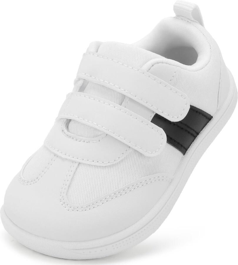 SnelShoppen STQ KIDS Sneakers voor Baby's en Kinderen Uniseks Modieus Ade d Licht Antislip Zachte Zool Cloud Wit EU Ideaal voor B