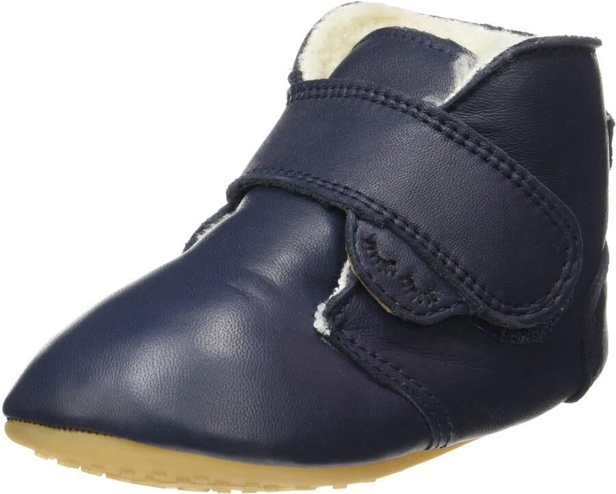 SnelShoppen Superfit Papageno Babyschoenen voor Jongens Blauw 8000 EU Flexibel Zacht Nappaleer Klittenbandsluiting Perfect voor Eerste