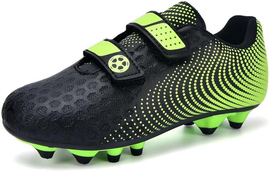 SnelShoppen Voetbalschoenen Kinderen Spikes Ade d Lichtgewicht Groen 34 EU Comfort Antislip Trainingsschoenen Sneakers