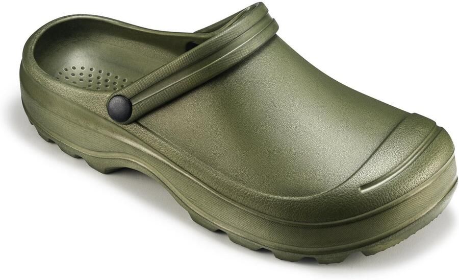 SnelShoppen Tuinklompen Heren Sanitaire Klompen Gom Schoenen EU Groen Ideaal voor Tuin Camping en Keuken Zomer Muiltjes