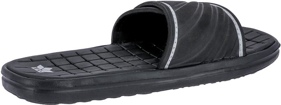 SnelShoppen Uniseks Badschoenen Zwart Zilver 42 EU Lichte Waterdichte Sandalen voor Volwassenen Perfect voor Strand Zwembad Vakantie en Recreat