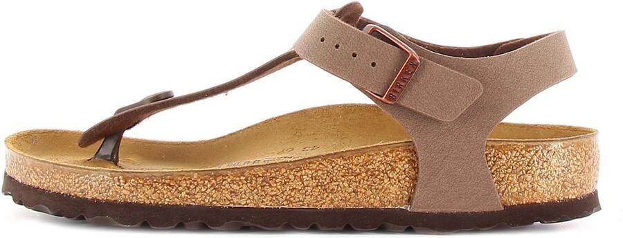 SnelShoppen Uniseks Birko-Flor Nubuck Sandalen 39 EU Kairo Mocca Comfortabele Slippers voor Dagelijks Gebruik Perfect voor Vakantie Tuin en St