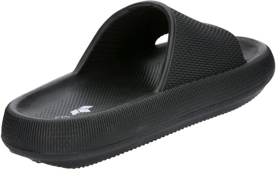 SnelShoppen Uniseks Hawaï-badslippers zwart EU ideale slippers voor vakantie strand zwembad tuin comfortabel en lichtgewicht
