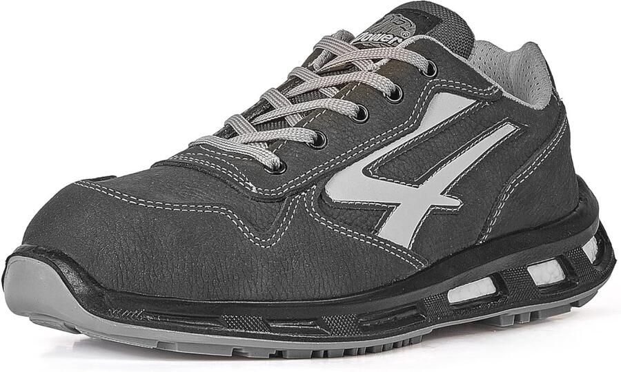 SnelShoppen Uniseks Veiligheidsschoenen Lichtgewicht Flexibele Sneakers Anti-Lek Lederen Sneakers met Infinergy-inzetstuk en Aluminium Neuskappen