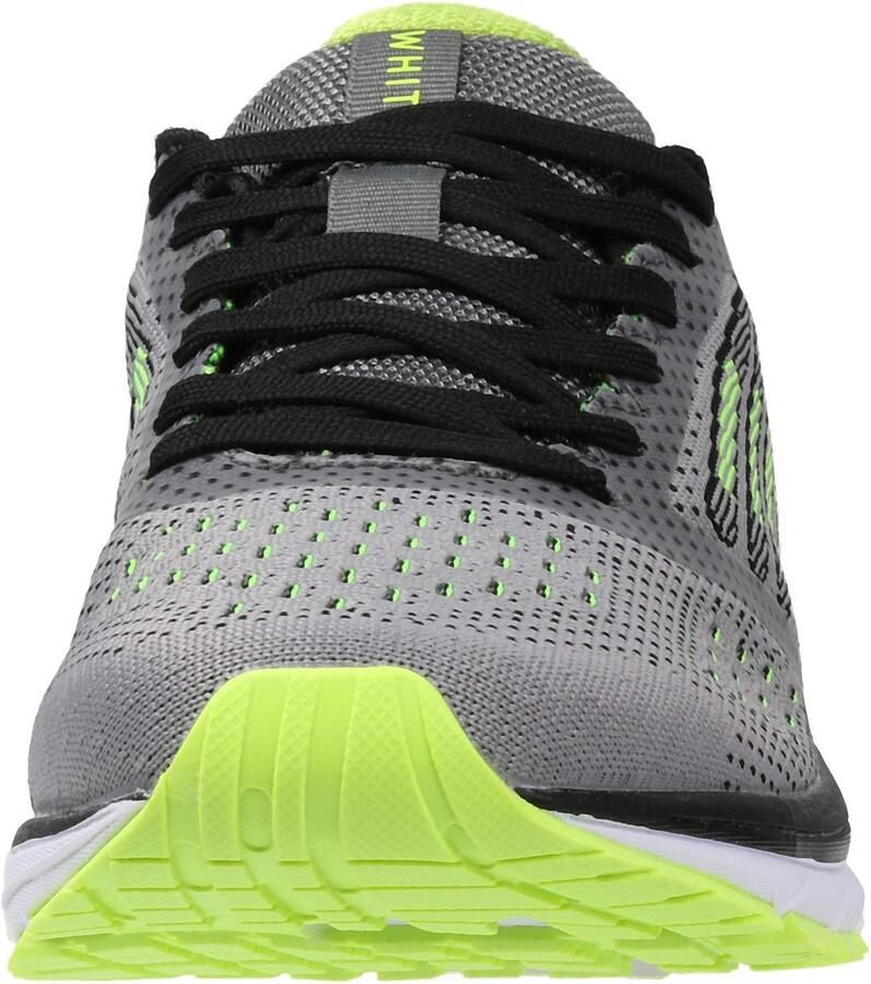 SnelShoppen Unisex Hardloopschoenen Herenbinnenschoenen Sneakers Ademende Joggingschoenen Fitnessschoenen Casual Grijsgroen voor Sport en Vr