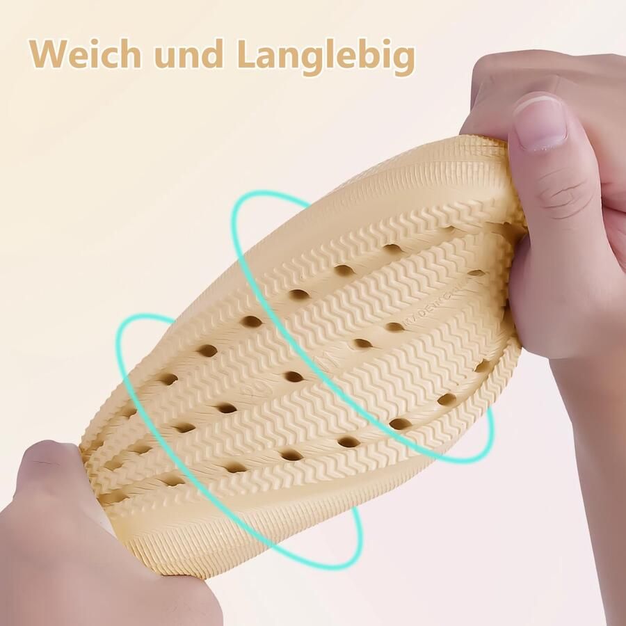 SnelShoppen Unisex Kinderslippers Badslippers Cozy Slides Clouds Originele EVA Zachte Dikke Zool Antislip Zwembad Strand Badscho