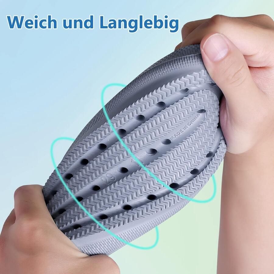 SnelShoppen Unisex Kinderslippers Badslippers Cozy Slides Clouds Zachte EVA Antislip Badschoenen Blauw 36 EU voor Zwembad Strand C