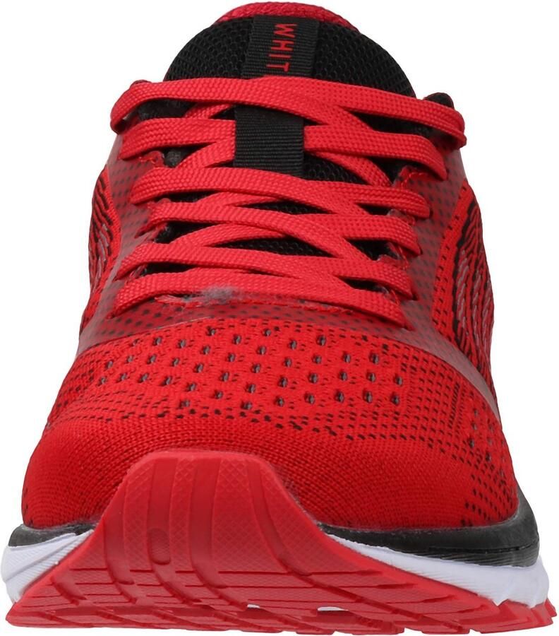 SnelShoppen Unisex Sportschoenen Hardloopschoenen Sneakers Wandelschoenen Casual Comfortabel Rood voor en Modieuze Jogging- en