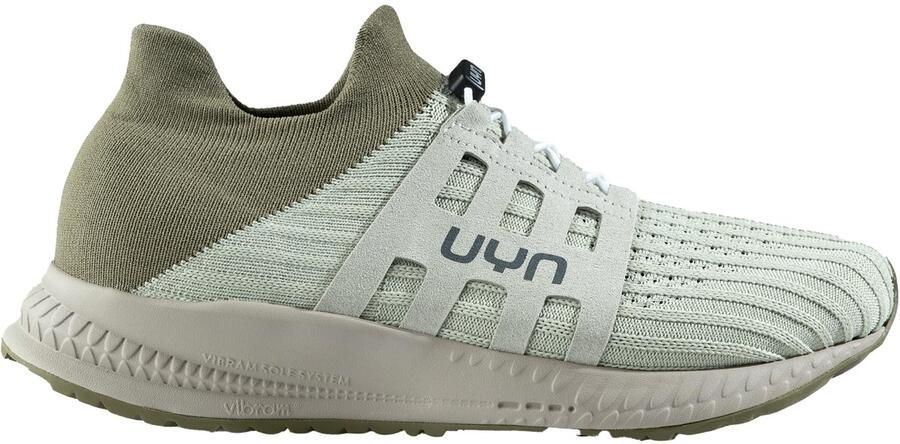 SnelShoppen UYN Washed Vibram sneakers voor heren comfortabel en stijlvol mosgrijs brons EU perfect voor dagelijks gebruik
