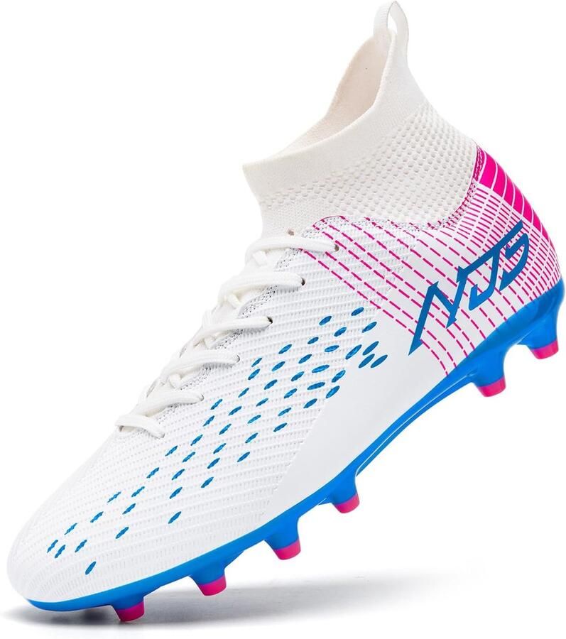 SnelShoppen Voetbalschoenen Heren High Top Professionele Trainingsschoenen Uniseks voor Jongeren Outdoor Sport Kunstgras Voetballaarzen Atletie