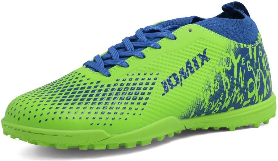 SnelShoppen Voetbalschoenen Heren Multi-noppen TF voor Kunstgras Lichtgewicht Duurzaam Antislip in Groen EU Ideaal voor Voetbal en