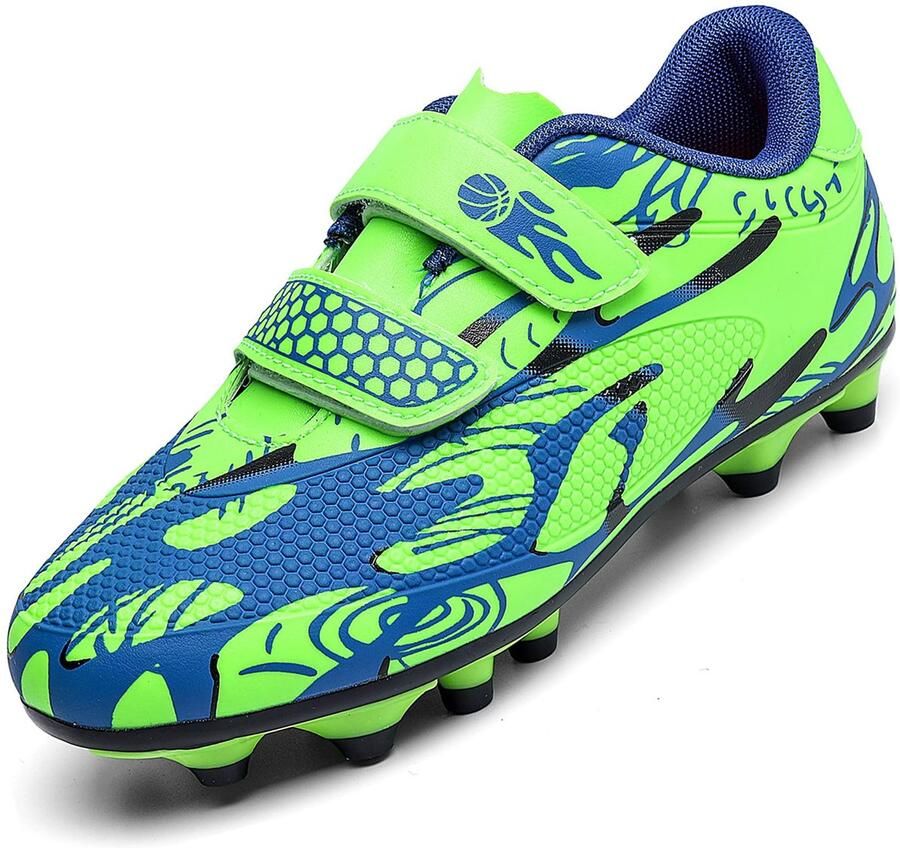 SnelShoppen Voetbalschoenen Jongens Low-Top Spikes voor Kinderen Professionele Trainingsschoenen Groente EU Geschikt voor Outdoor en