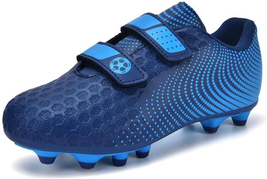 SnelShoppen Voetbalschoenen Jongens Trainingsschoenen Spikes Antislip Lichtgewicht Comfort Outdoor Winter Unisex Blauw