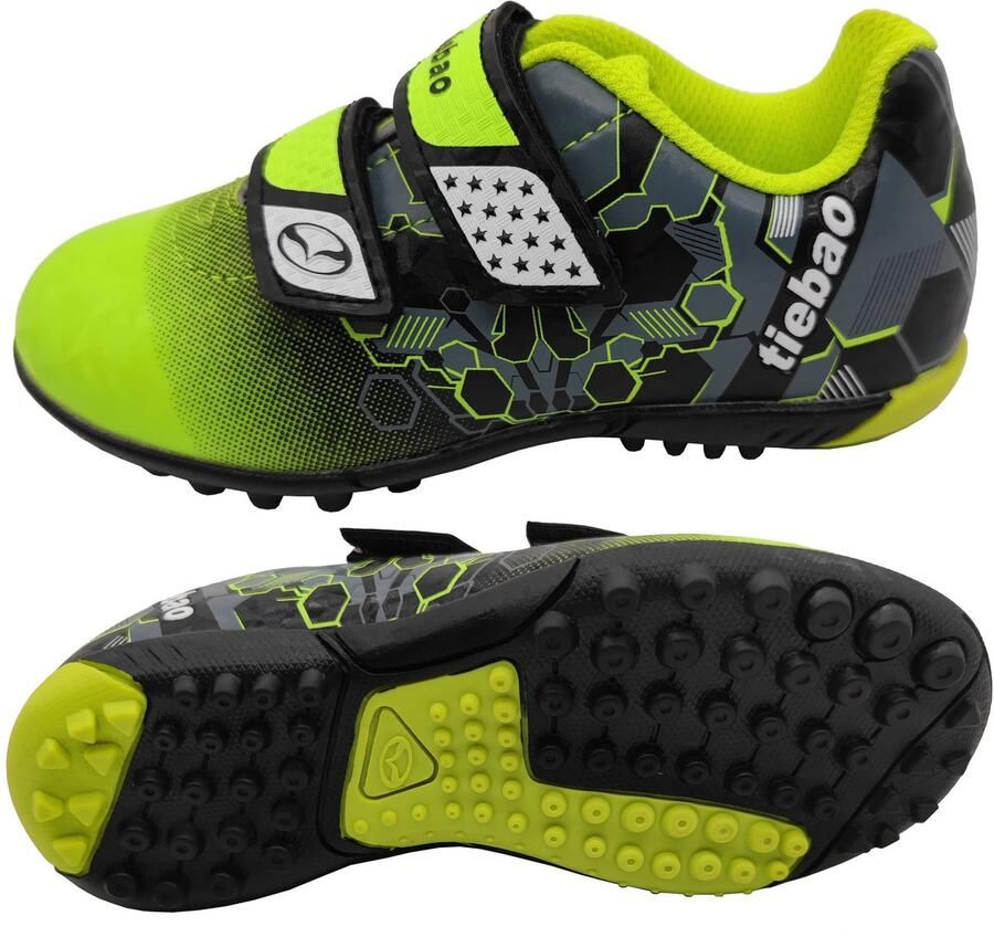 SnelShoppen Voetbalschoenen voor en outdoor turfschoenen groen ideaal voor sportactiviteiten firm ground comfortabel