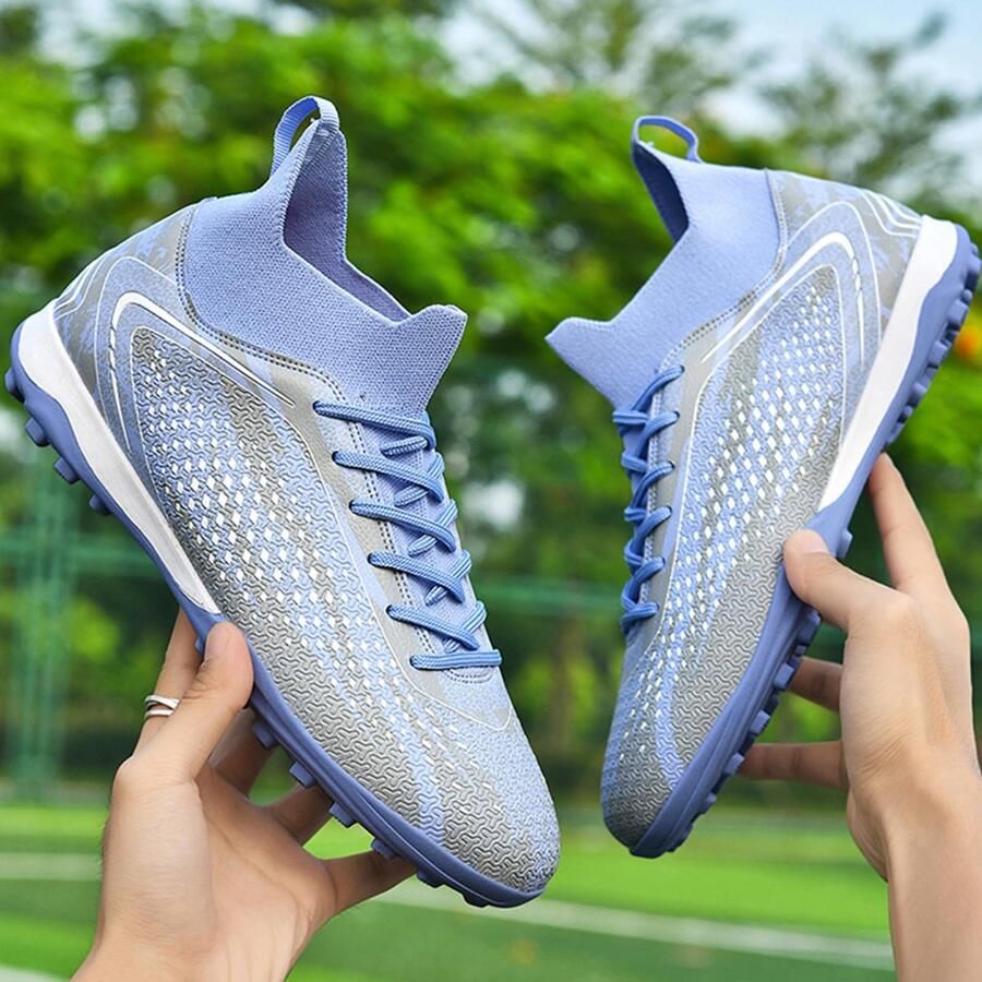 SnelShoppen Voetbalschoenen voor jongens Kinder voetbalschoenen AG FG met schoenplaten Astro Turf trainers Professionele spikes voor wedstrijd
