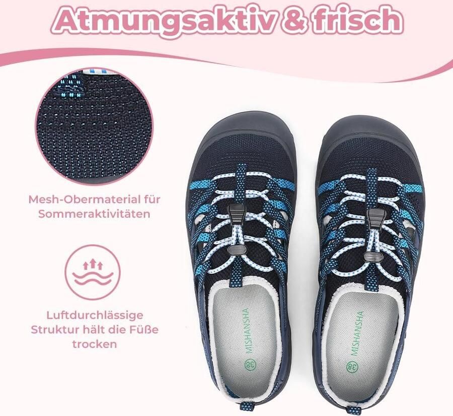 SnelShoppen Wandelsandalen Dames Ademend Antislip Comfortabel Gesloten Sandalen Perfect voor Camping Wandelen Tuin en Vakantie
