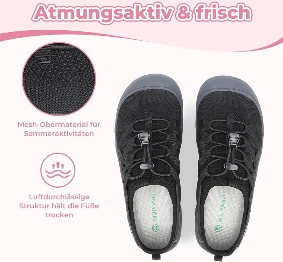 SnelShoppen Wandelsandalen Dames Ademend Antislip Comfortabele Gesloten Sandalen Perfect voor Wandelen Camping en Tuin