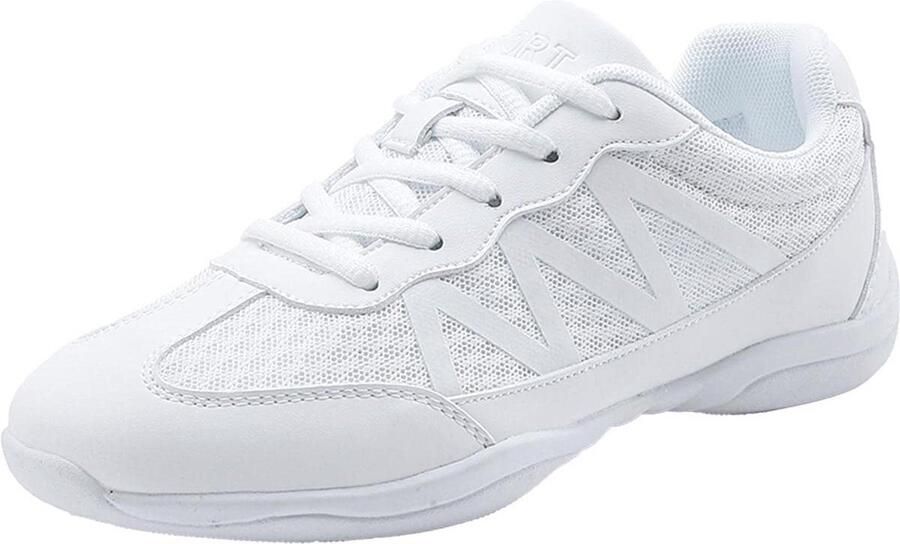 SnelShoppen Witte Cheerleading Schoenen Meisjes Cheer Schoenen Dames Dansschoenen voor Yoga Fitness Gymnastiek en Training