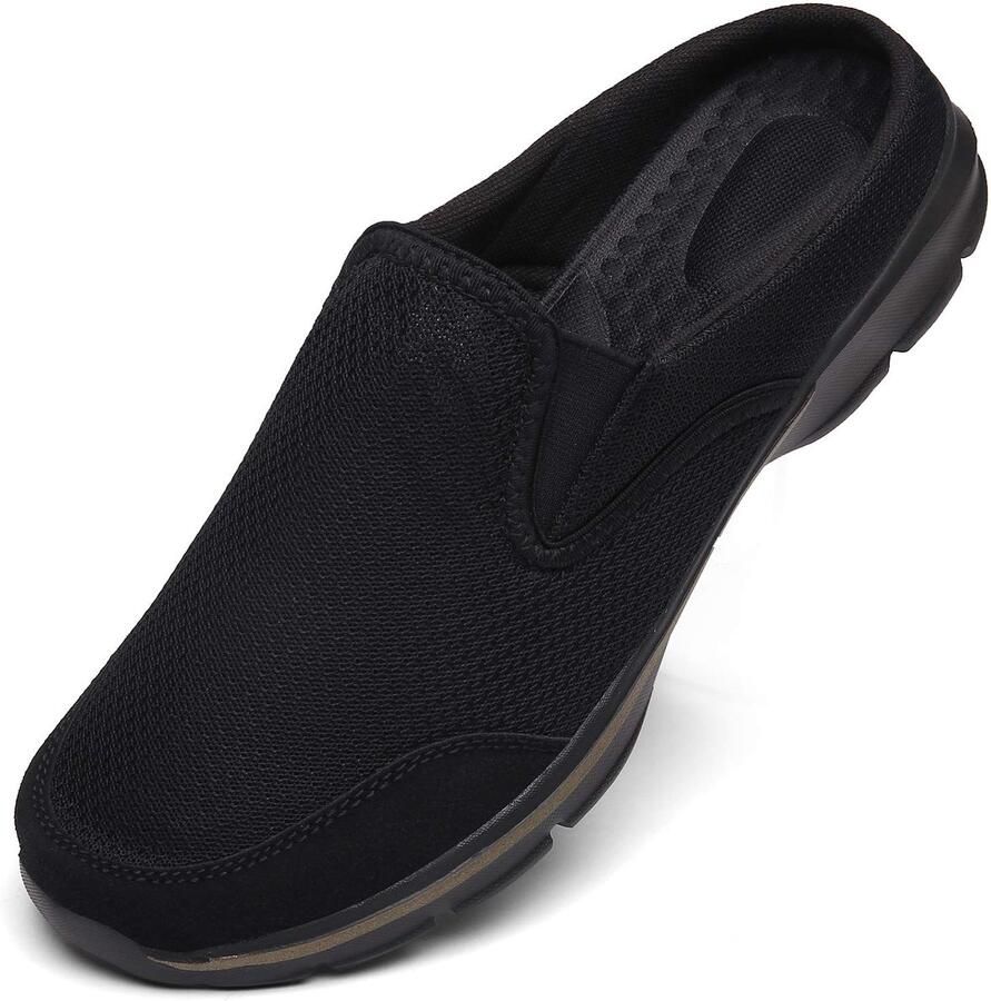 SnelShoppen Zachte Ade d Sloffen Lichtgewicht Clog Huisslipper Instapsloffen Zwart 40 EU voor Binnen en Buiten Comfortabel en Stijl