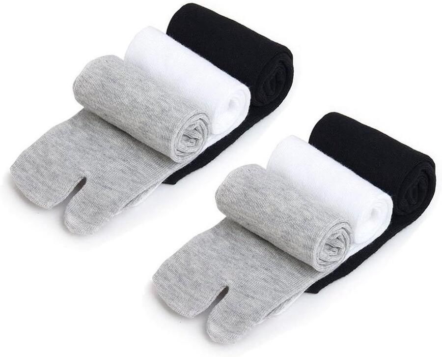 Sokken met teensluiting voor en Origineel Japans design Comfortabele flip flop sokken