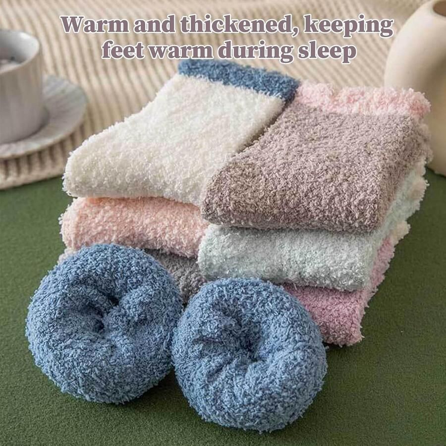 Sokken Womens Grip Sokken Antislip Sokken Slipper Sokken Ziekenhuis Sokken met Grips Warm Cosy Fuzzy