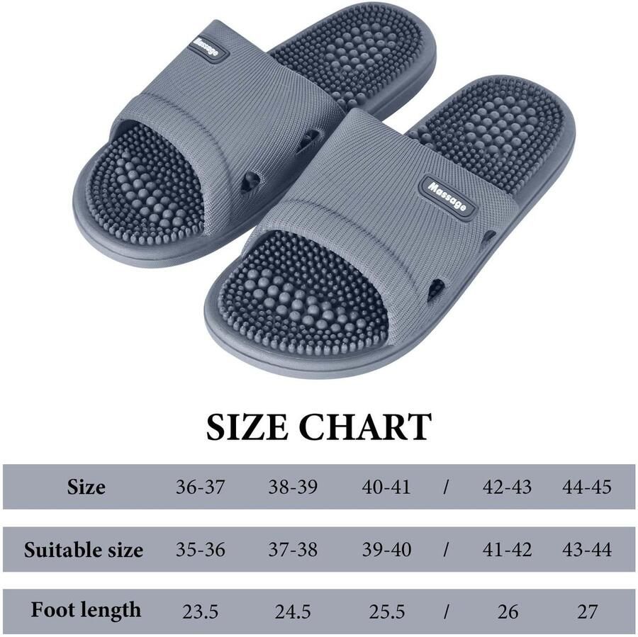 Solidchoice Acupressuur Sandalen voor Voetmassage en Pijnverlichting