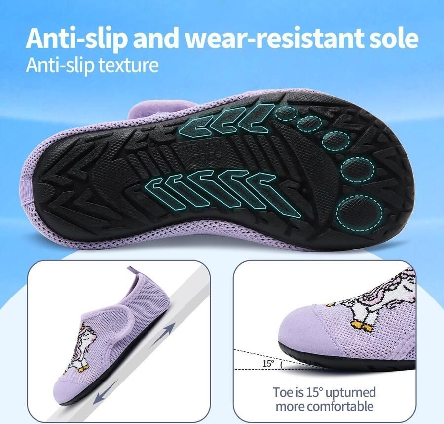 Solidchoice Antislip Pantoffels voor Kinderen Flexibel en Ade d Bruin
