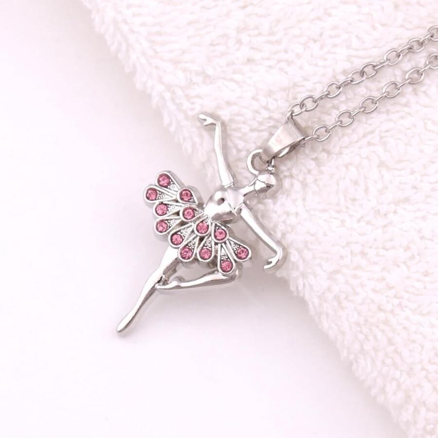 Solidchoice Ballerina Hanger Necklace voor Dansliefhebbers